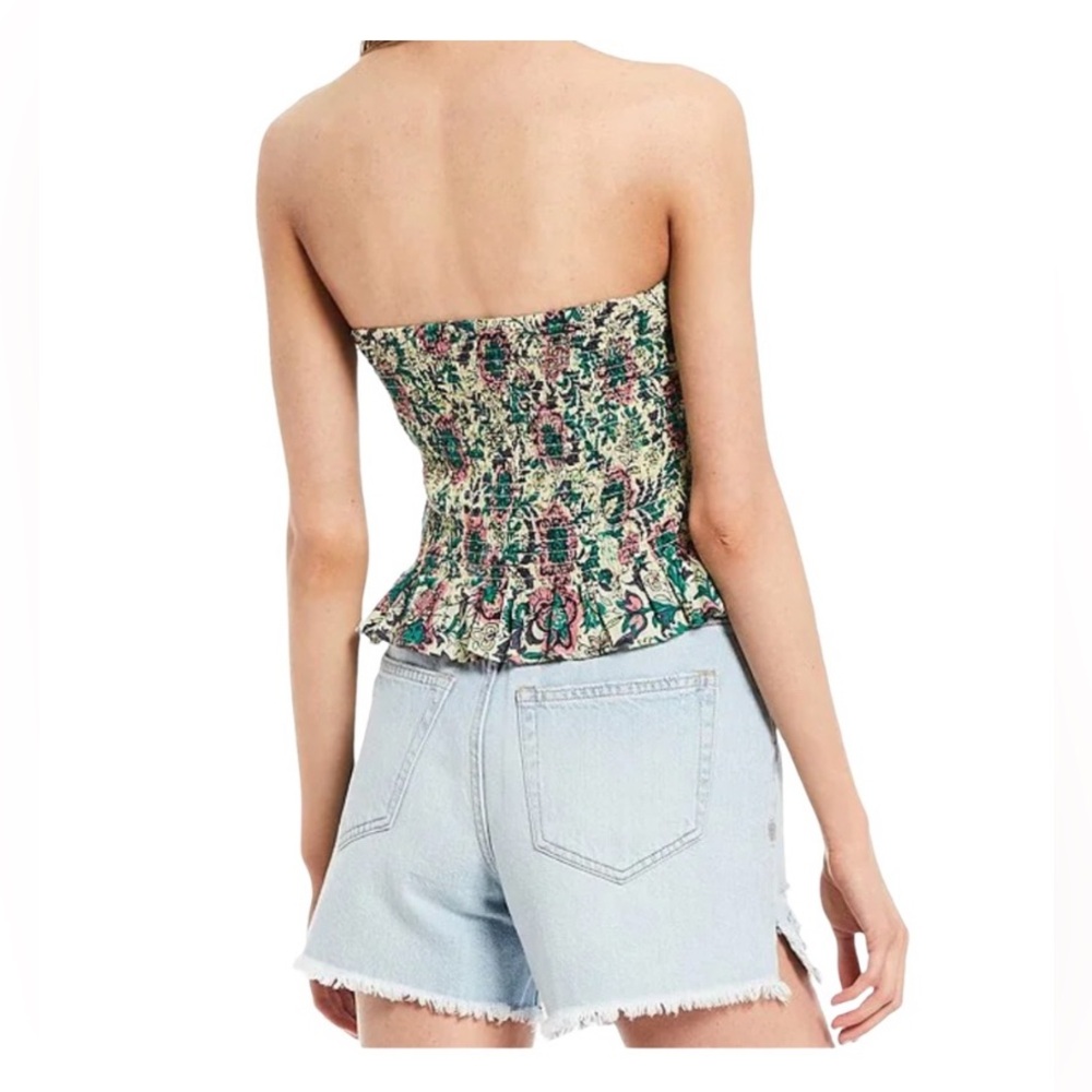 Free People One More Time Floral Tube Top - Picture 10 of 13